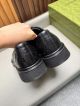Gucci Man Black Calfskin Business Leather Shoes 042884 (4)_th.jpg